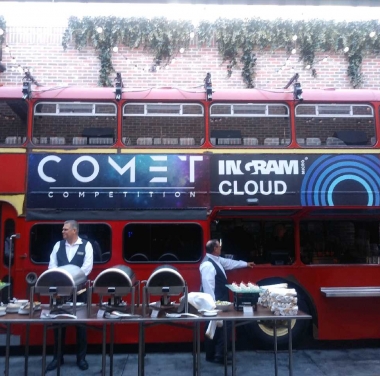 Bus Venue Branding Corporate Events Bus